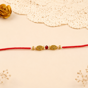 Royal Pearl Elegance Rakhi