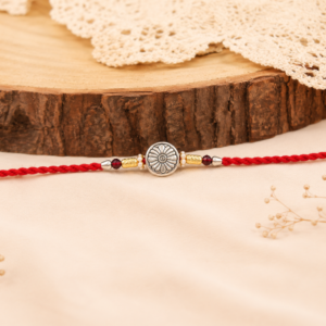 Divine Floral  Charm Rakhi