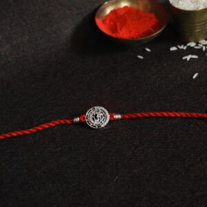 Divine Om Beaded Rakhi